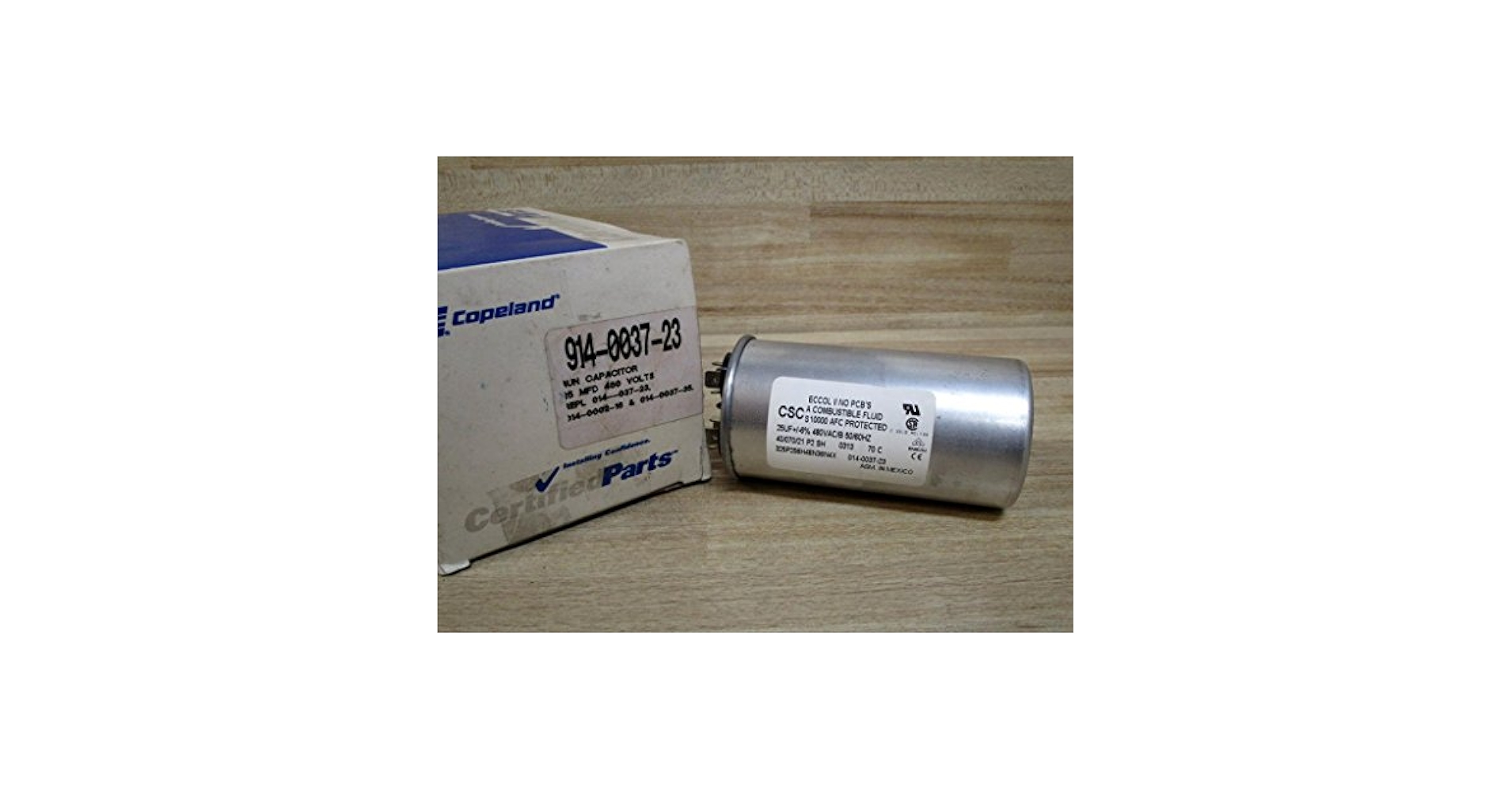 COPELAND CORPORATION 914003723 COPELAND CAPACITOR & CLAMP